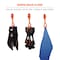 Ergodyne Glove Clip Holder with Dual Clips 3400, 100 Pairs, Orange, 100PK 19718-BULK - alternate 2